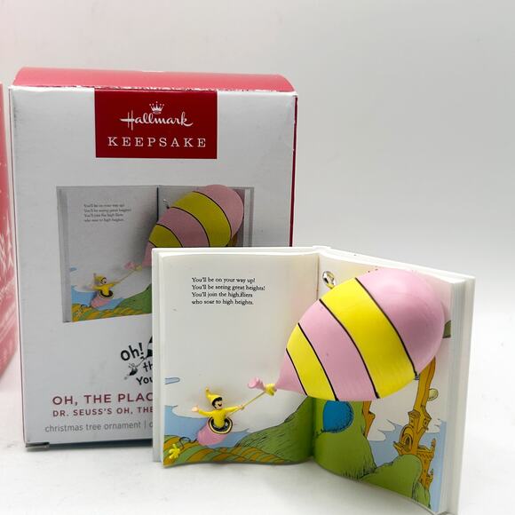 Hallmark Keepsake Dr. Seuss Christmas Ornament Lot of 4 w/ Boxes EUC - Picture 4 of 9